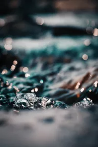 time lapse of water