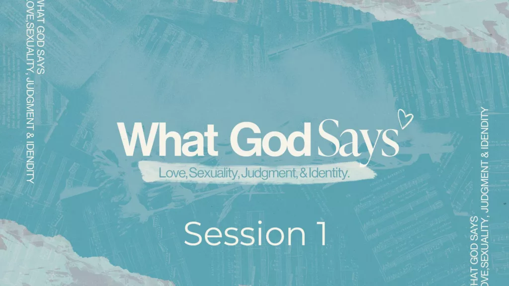 What God Says: Session 1