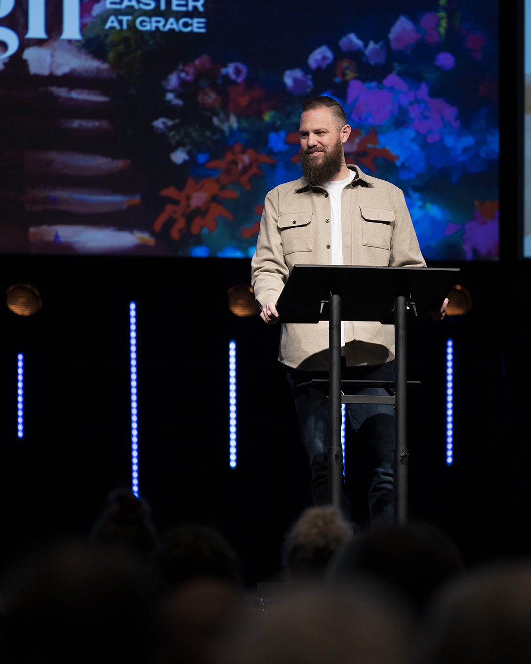 Pastor Josh Preaching