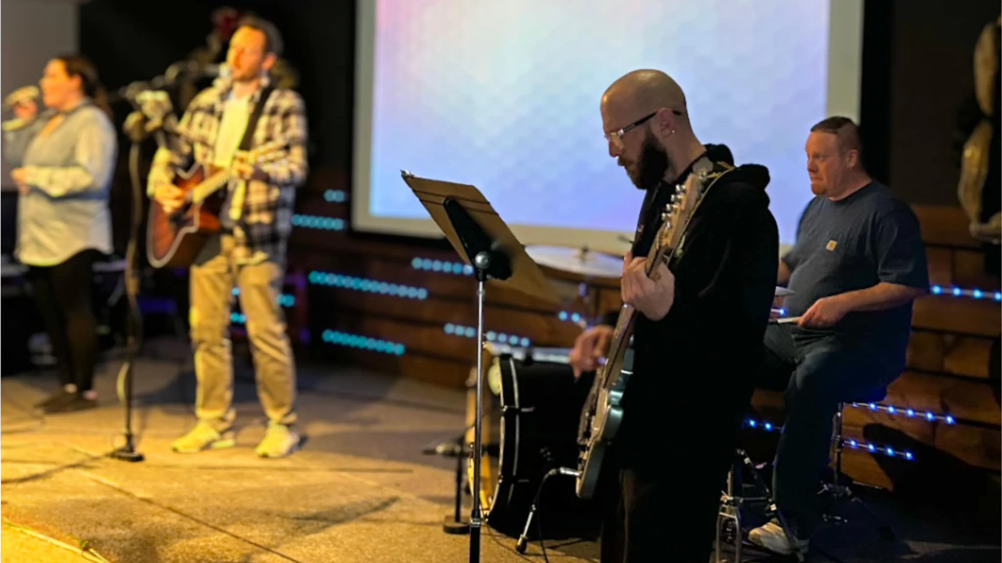 Grace North Worship team